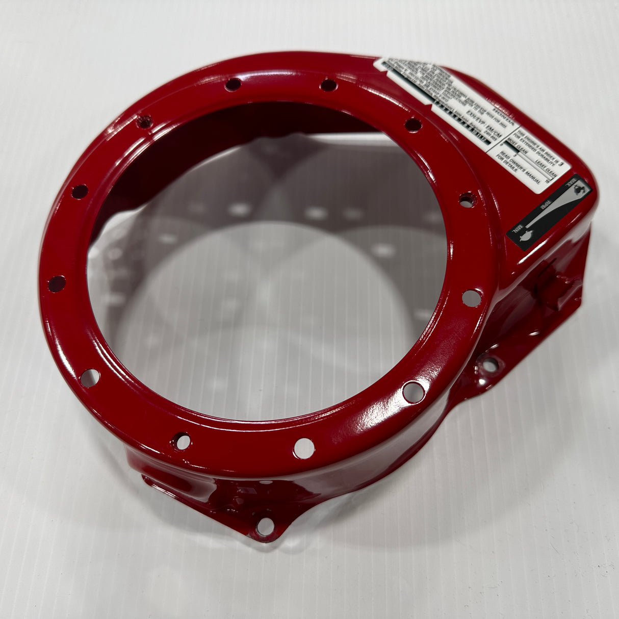 Genuine Honda GX120, R280 Red - Fan Cover Housing, Side Flywheel Cover. 19610-ze0-00zs