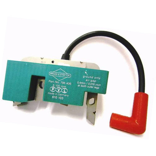 Briggs Lo206, Animal, 6100 RPM Rev Limit Ignition Coil PVL Brand 796408 Magneto Armature 555718