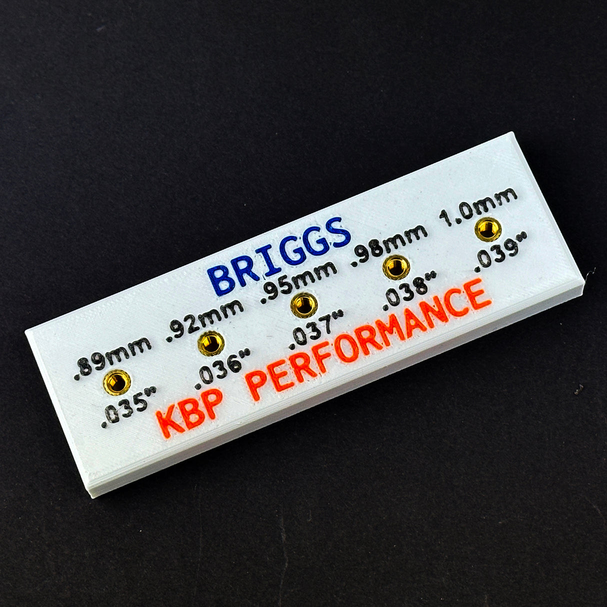 Briggs Animal, LO206 Carburetor Jet Holding Block Rectangle KBP1025