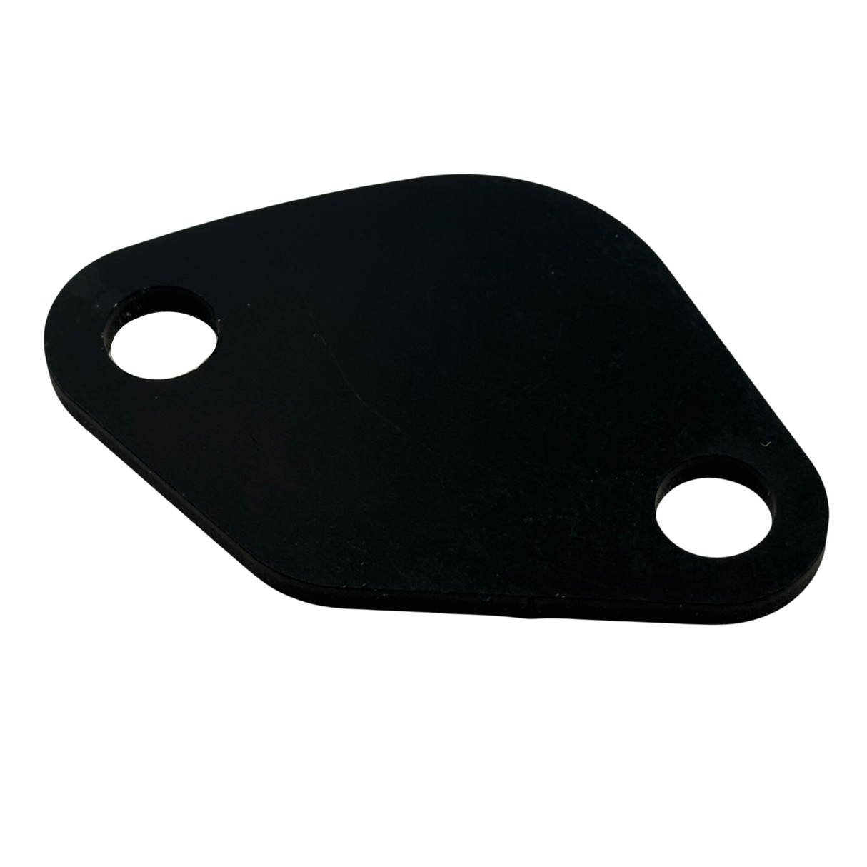 Honda GX120 GX160 GX200 1/4" Black Exhaust Block Off Plate Aluminum shipping storage