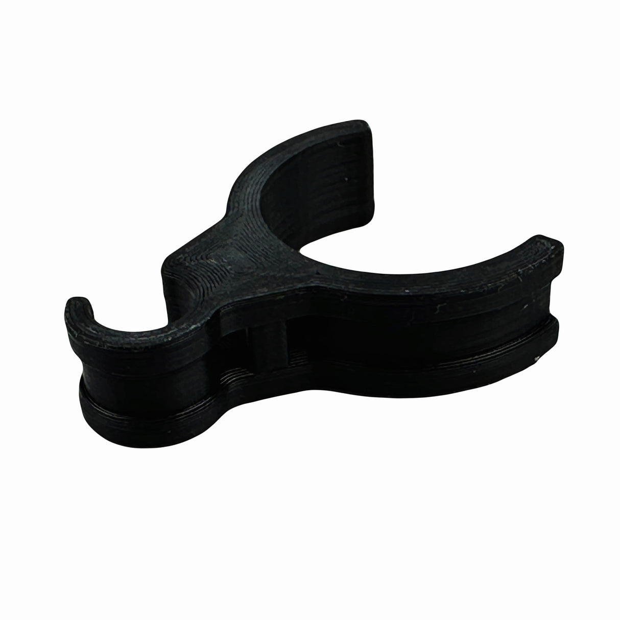 Plastic Fuel Line Clip for 3/8" od, or 9.5mm, Standard Hose - frame bar 25-32mm or 1"-1 1/8" KBP3120