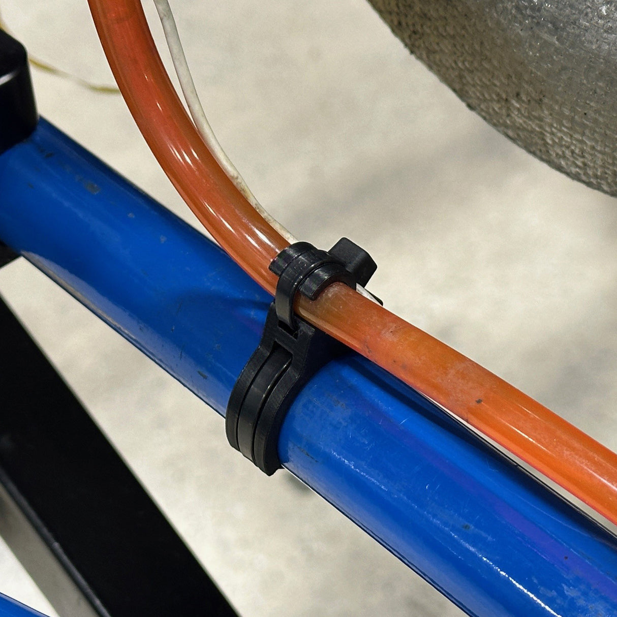 Orange Fuel Line 1/4” I.D and 3/8” O.D. Standard Fuel Line, Sold By the Foot.