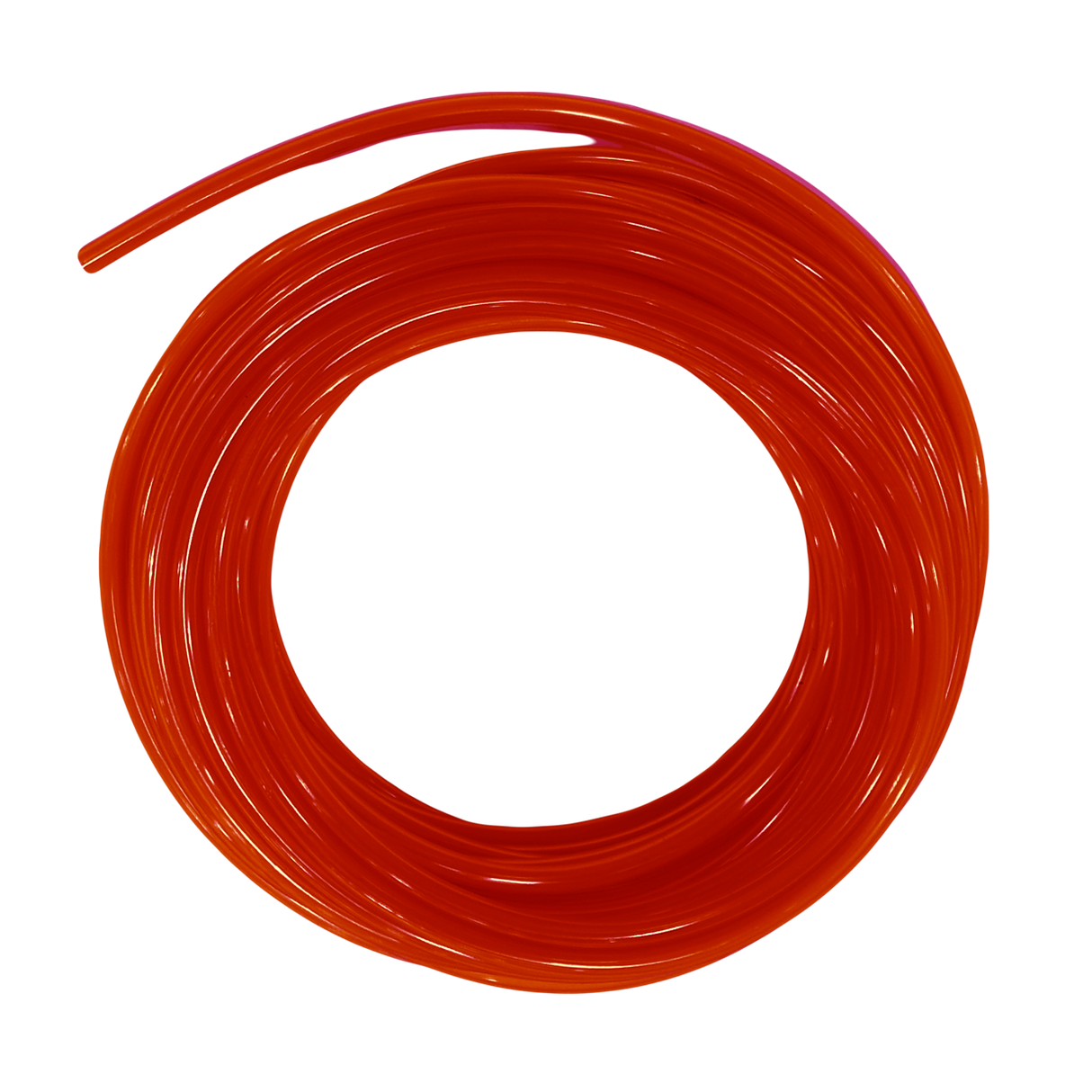 Orange Fuel Line 1/4” I.D and 3/8” O.D. Standard Fuel Line, Sold By the Foot.