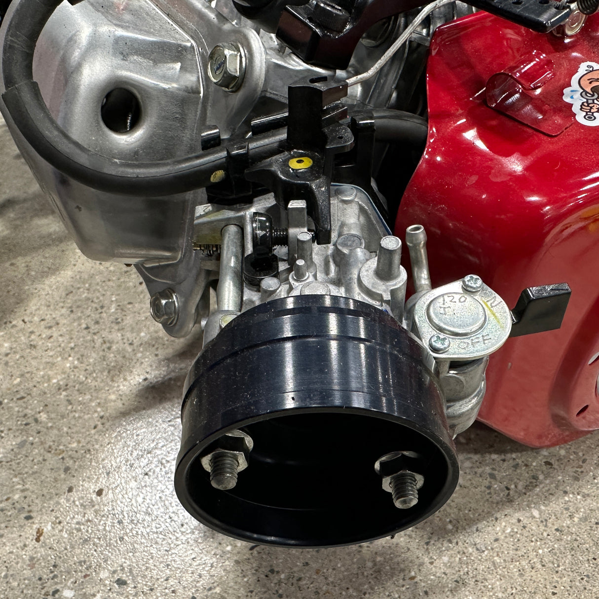 Honda Quarter Midget Air Filter Adapter Carb Cup GX120 GX160 USAC QMA QM1048AB