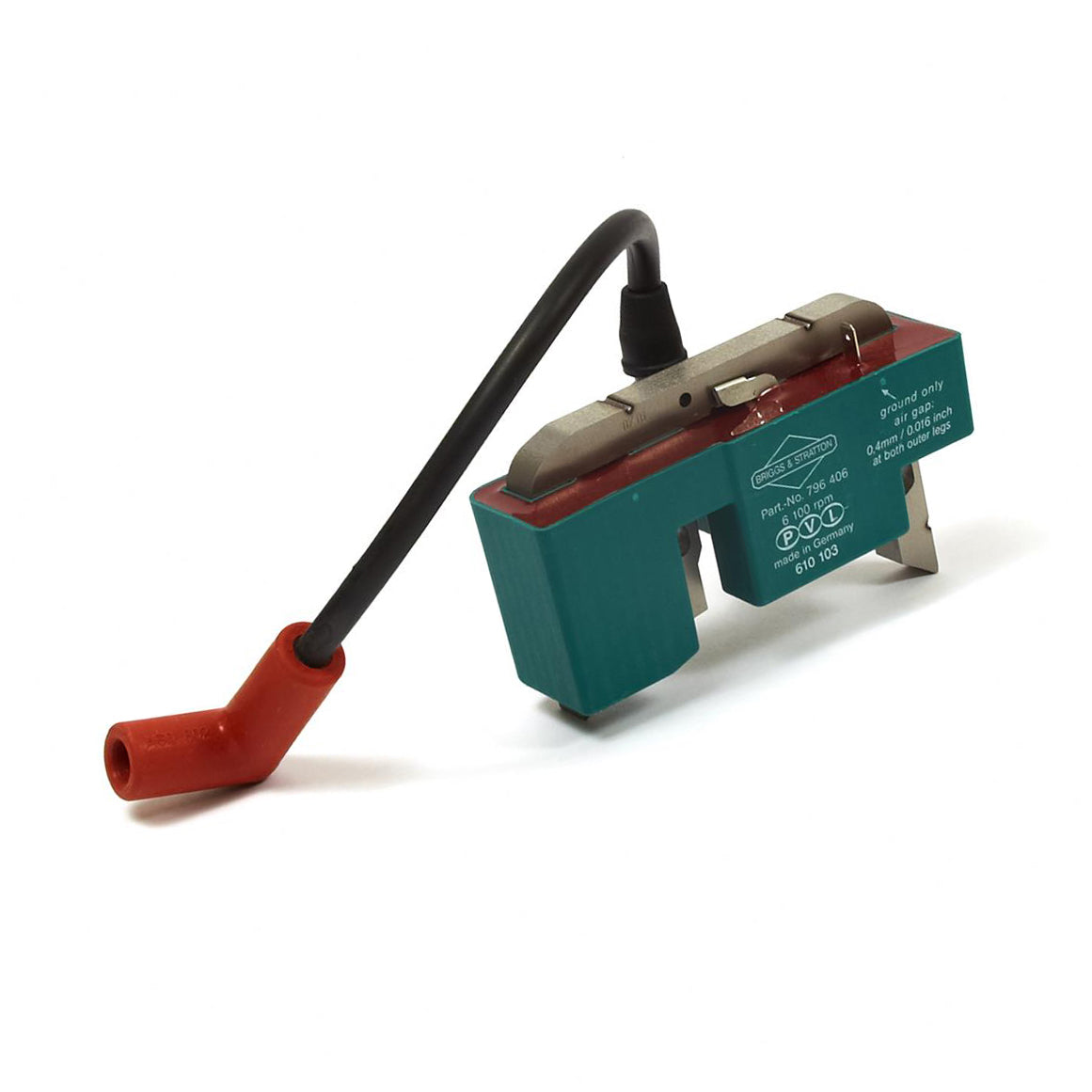 Briggs Lo206, Animal, 6100 RPM Rev Limit Ignition Coil PVL Brand 796408 Magneto Armature 555718