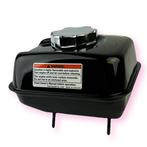 Genuine Honda GX120 Engine Fuel Gas Tank & Chrome Cap 17510-24H-000ZA Brand New BLACK
