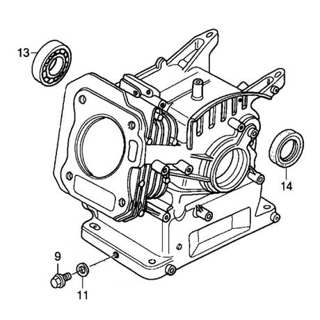 Genuine Honda GX120 Side Case Cover Bearing 50mm 91001-878-003