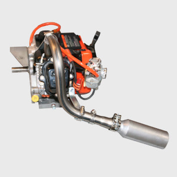 Briggs Lo206, Animal, Exhaust system complete, Pipe, Muffler, Hardware Right Side EXF5511