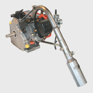 Briggs Lo206, Animal, Exhaust system complete, Pipe, Muffler, Hardware Oval Flat Kart EXF5522