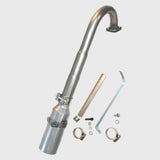 Briggs Lo206, Animal, Exhaust system complete, Pipe, Muffler, Hardware Oval Flat Kart EXF5522