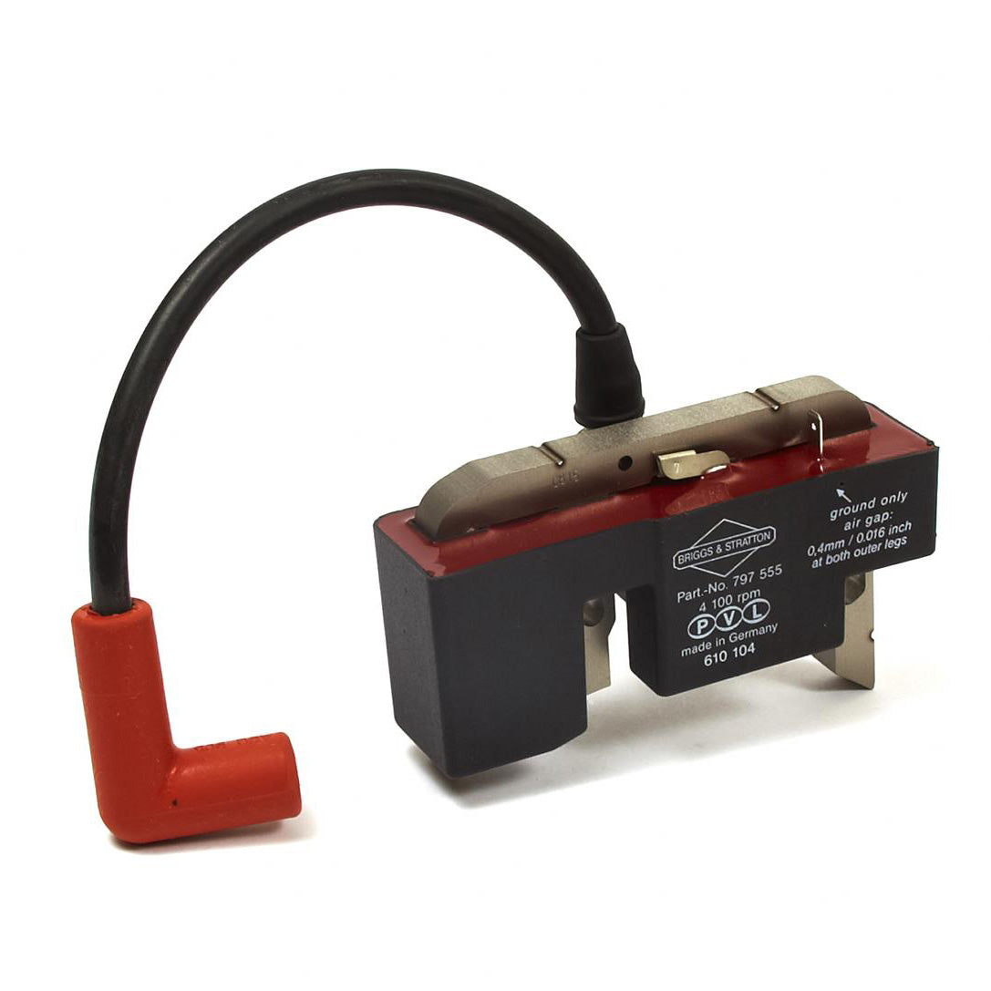 Briggs Lo206 Kid Kart Black 4100 RPM Rev Limit Ignition Coil Magneto Armature 555725