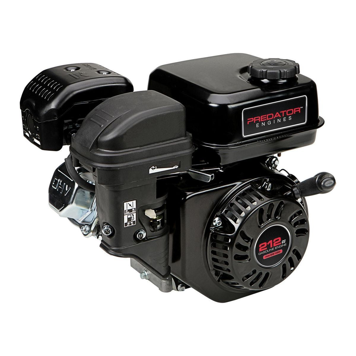 Predator 212 Racing Predator 212 Horizontal Shaft Mini Wedge Krybaby Race Prepped Engine S ...