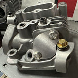 Briggs & Stratton Lo206 Animal Silver Black Cylinder Head Exhaust Pipe Port shipping Plate