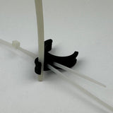 Plastic Throttle Cable Housing Clip for 3/16" od or 5mm Plastic tube - frame bar 25-32mm or 1"-1 1/8" KBP3121