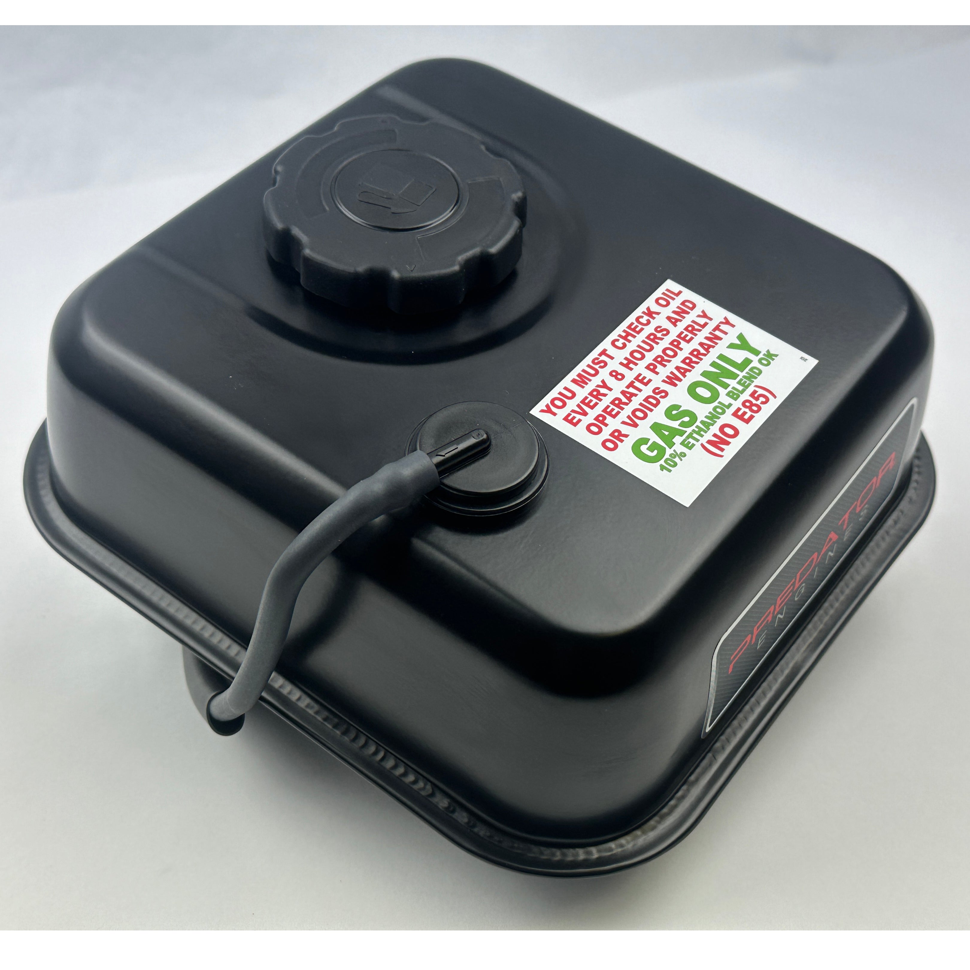 PREDATOR FUEL GAS TANK 212cc non-hemi Brand New take off 69730 9
