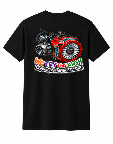 KryBaby Performance Quarter Midget Team Edition T-Shirt (Front & Back Print)