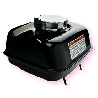 Genuine Honda GX120 Black Engine Fuel Gas Tank & Chrome Cap 17510-24H-000ZA Brand New