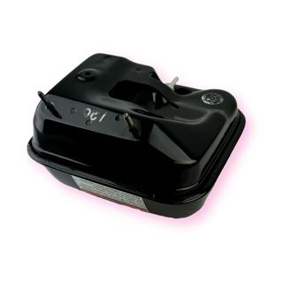 Genuine Honda GX120 Black Engine Fuel Gas Tank & Chrome Cap 17510-24H-000ZA Brand New